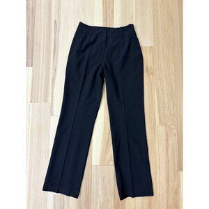 INC Womens Black High-Rise Straight Leg Dress Pants Size 6